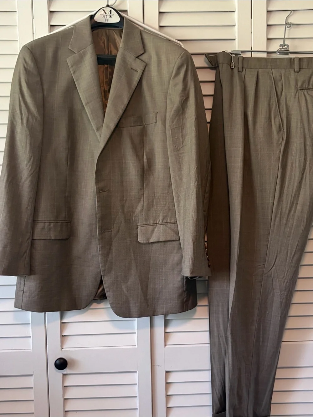 Ralph Lauren Men's Two-Piece Suit in Olive
